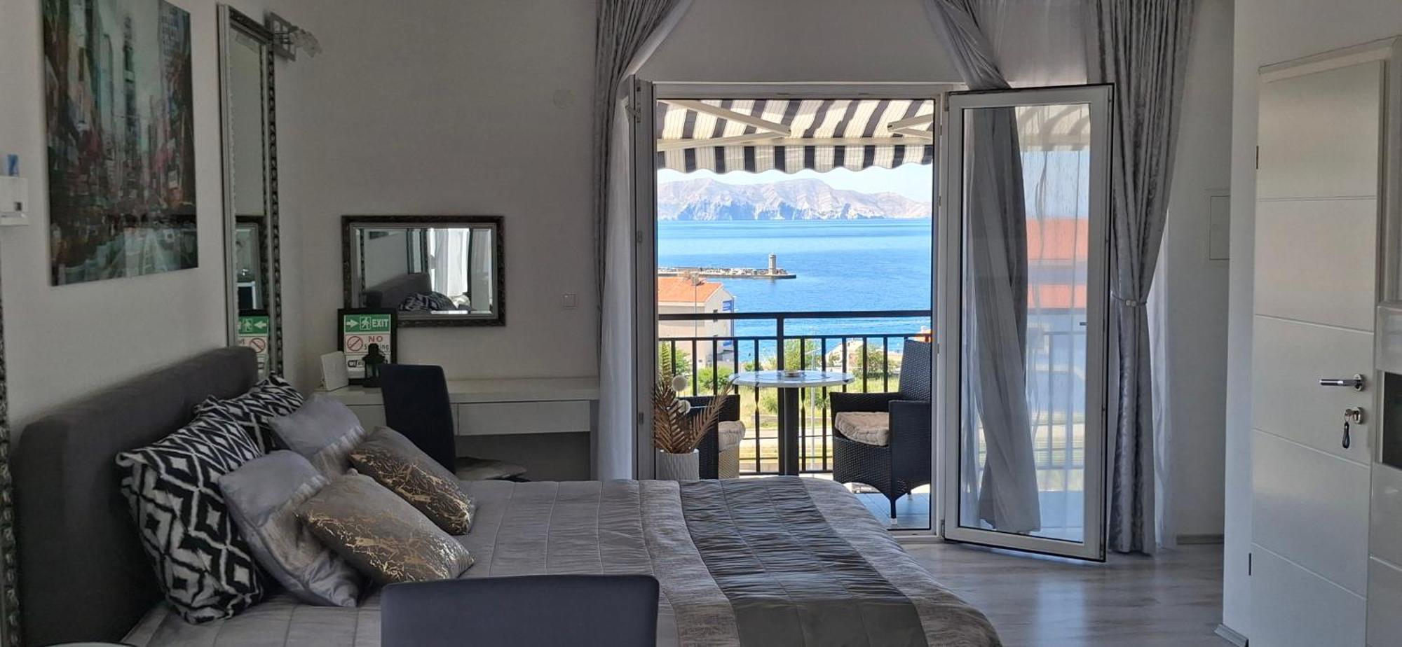 Beautyful Sea View 6 Luxury Studio Danijela 1 Senj  Zewnętrze zdjęcie