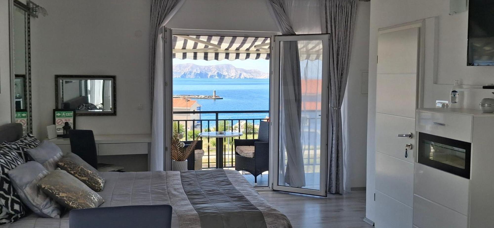 Beautyful Sea View 6 Luxury Studio Danijela 1 Senj  Zewnętrze zdjęcie